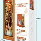 Book Nook Travel in Venice Bookend, Tone-Cheer, TQ107, 18,2x8x24,5cm