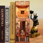 DIY Book Nook Boekensteun Adventure in Egypt Bookend, Tone-Cheer, TQ127, 18,2x8x24,5cm