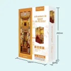 DIY Book Nook Boekensteun Adventure in Egypt Bookend, Tone-Cheer, TQ127, 18,2x8x24,5cm